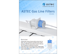 ASTEC Gas line Filters