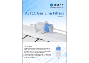 ASTEC Gas Line Filters