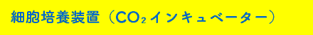 細胞培養装置（CO₂インキュベーター）